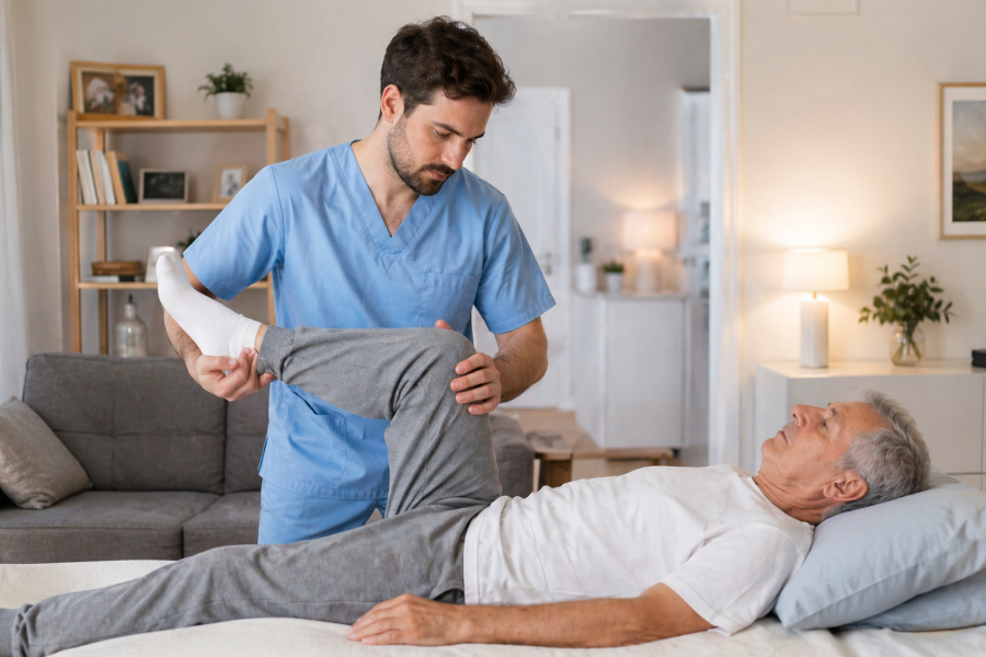 Fisioterapia a domicilio en Almendralejo